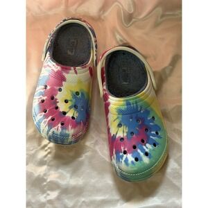 Crocs Classic Tie Dye Casual US Women's sz 9 or Men's sz 7 Gently Used - S102